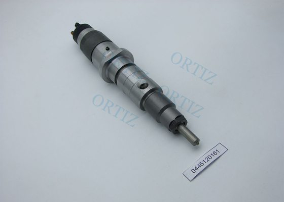 Portable BOSCH Common Rail Injector Black / Silver Color Steel Material 0445120161
