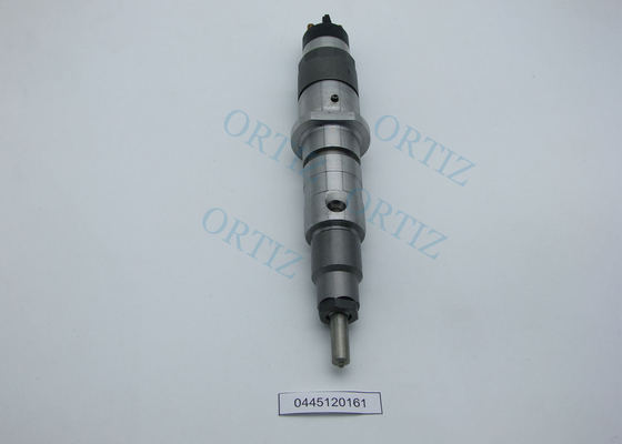 Portable BOSCH Common Rail Injector Black / Silver Color Steel Material 0445120161