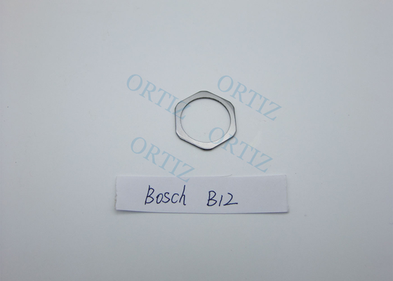 B12 High Speed Steel Diesel Injector Shims Gasket Shape Silver Color 20G