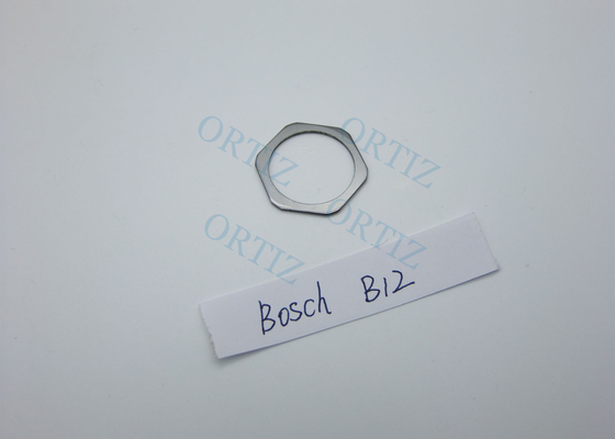 B12 High Speed Steel Diesel Injector Shims Gasket Shape Silver Color 20G