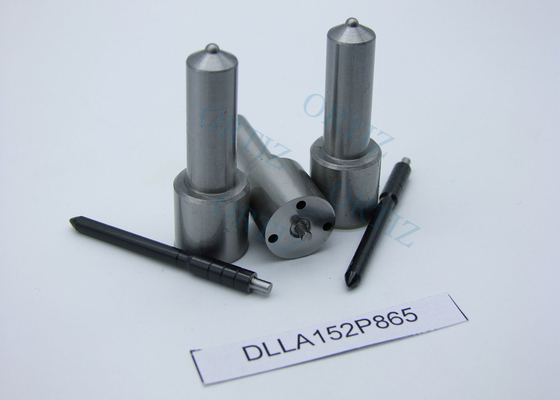 Black Color Mini Nozzle , High Speed Steel Injector Nozzle Parts DLLA152P865