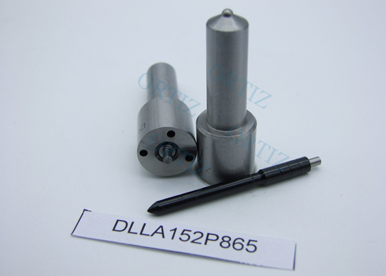 Black Color Mini Nozzle , High Speed Steel Injector Nozzle Parts DLLA152P865