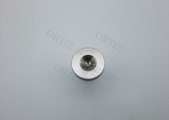 Silver Control Valve Caps High Speed Steel Material Common Rail Type 332